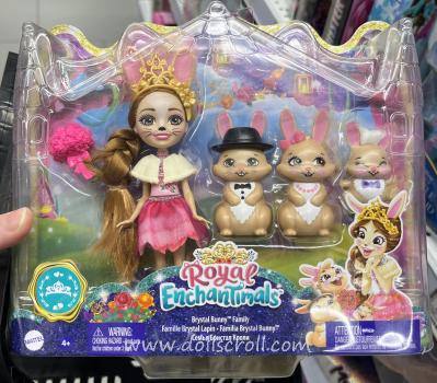 Mattel - Enchantimals - Royal - Brystal Bunny Family - Doll